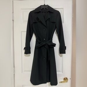 Uniqlo Black Trench Coat